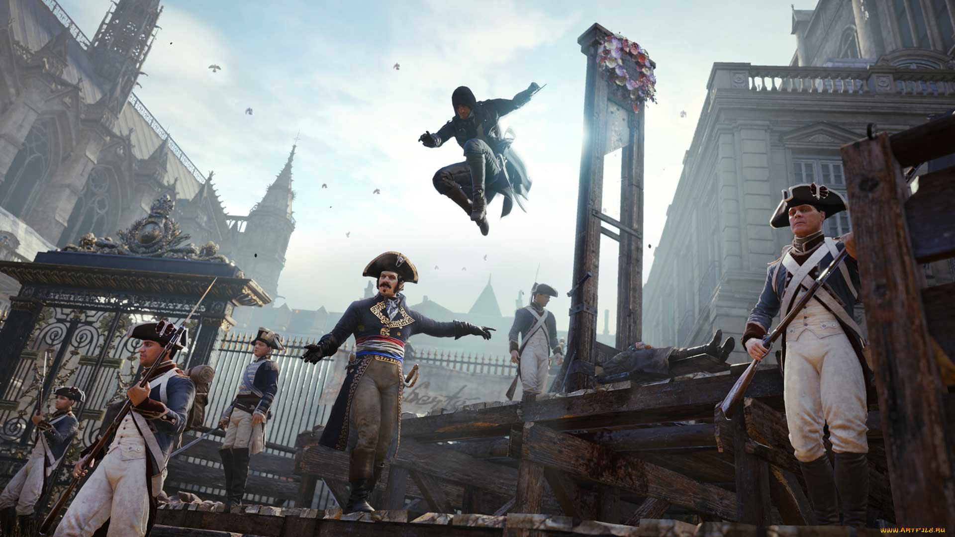 Обои Assassin`s Creed Unity Видео Игры Assassin`s Creed Unity, обои для  рабочего стола, фотографии assassin`s creed unity, видео игры, - assassin`s  creed unity, солдаты Обои для рабочего стола, скачать обои картинки заставки